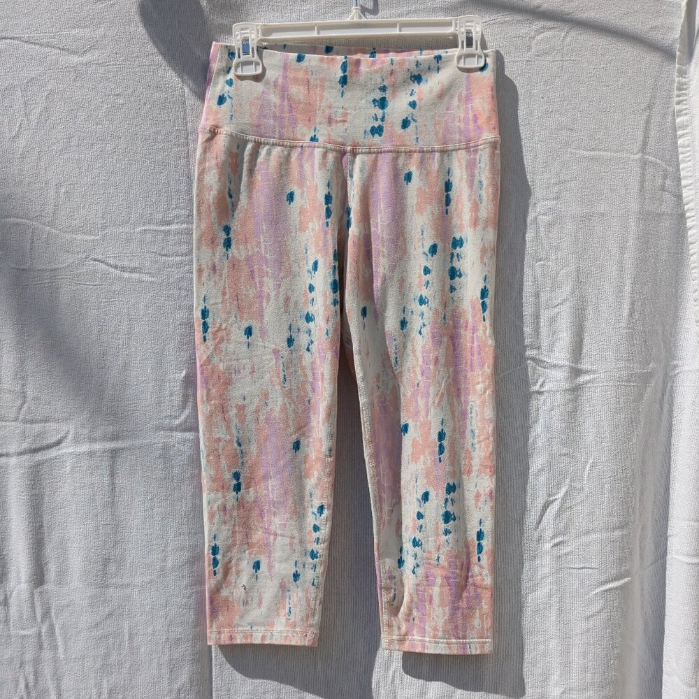 Old Navy Active Balance Crop Legging Cotton/Poly Go Dry Size Small/Medium